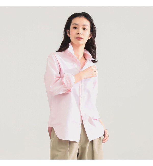 Demi-Luxe BEAMS 「AK+1 / コットン オックス シャツ」|シャツ・ブラウス|