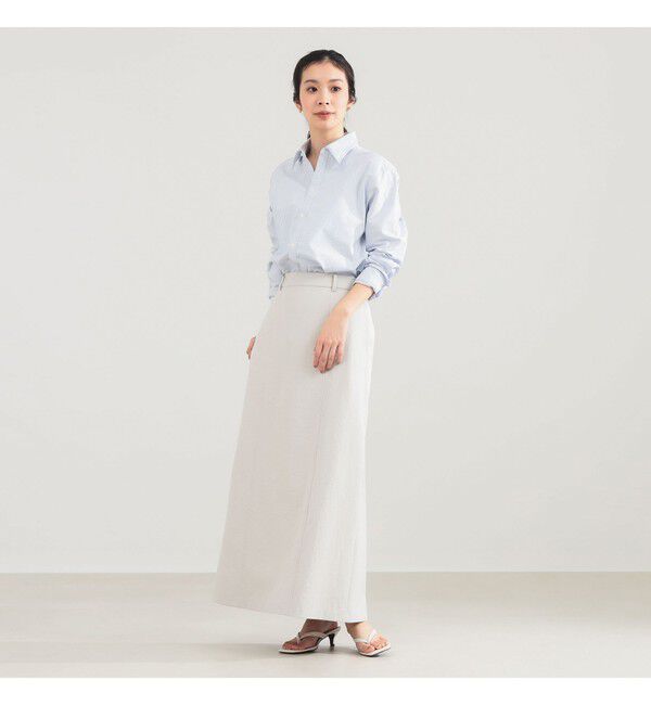 Demi-Luxe BEAMS 「AK+1 / コットン オックス シャツ」|シャツ・ブラウス|