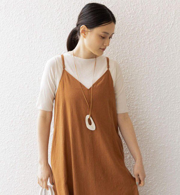 SHIPS for women「〈手洗い可能〉ドライテレコ ボートネック 5分袖 カットソー」|Tシャツ・カットソー|