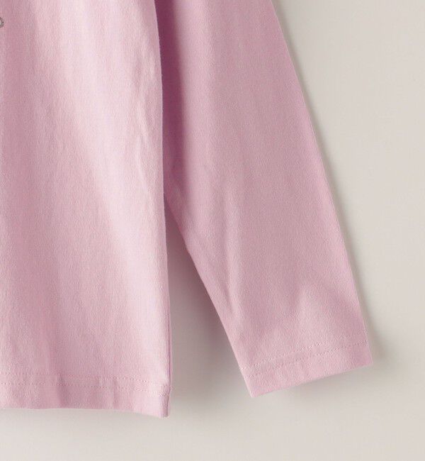 SHIPS KIDS「SHIPS KIDS:80～90cm / アフタヌーンティー モチーフ 長袖 TEE」|Tシャツ・カットソー|