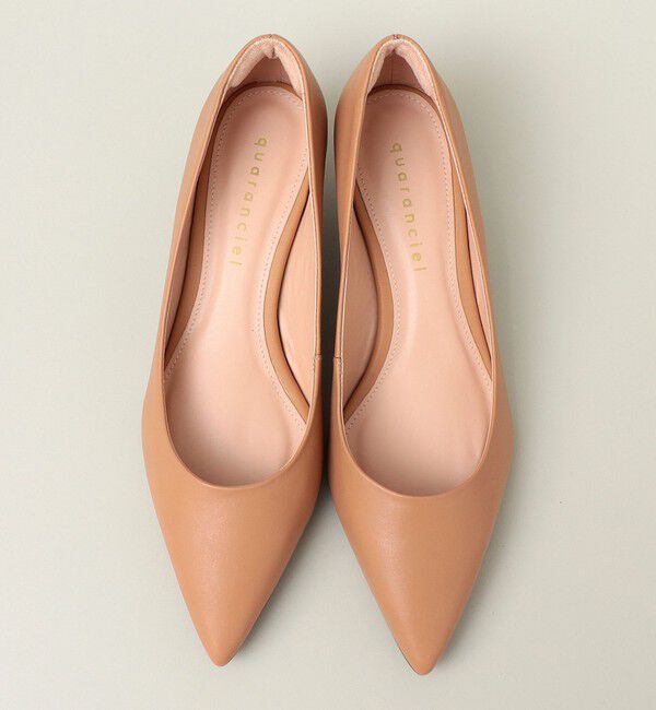 quaranciel「quaranciel: レザー ヒール パンプス」|パンプス|