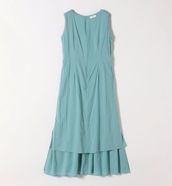 SHIPS any「《一部追加予約》【WEB限定】SHIPS any: ハンドスモッキング  コットン フレア ノースリーブ ワンピース」|ワンピース|