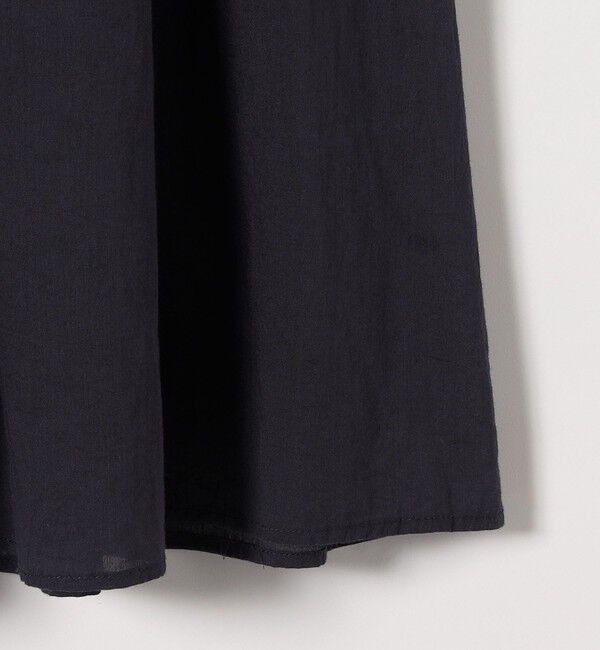 SHIPS any「《一部追加予約》【WEB限定】SHIPS any: ハンドスモッキング  コットン フレア ノースリーブ ワンピース」|ワンピース|