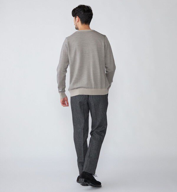 SHIPS「SHIPS: 16ゲージ バーズアイ クルーネック ニット」|ニット・セーター|