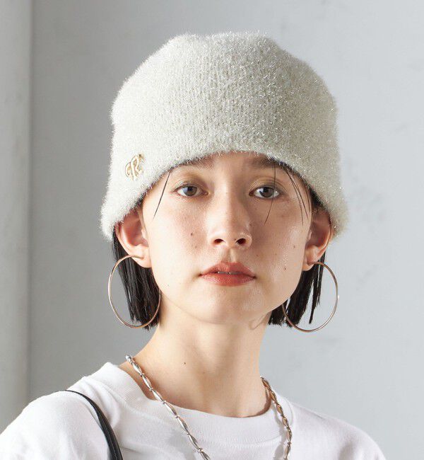 SHIPS for women「perah:ラメ ニット キャップ」|ニット帽|