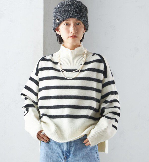 SHIPS for women「perah:ラメ ニット キャップ」|ニット帽|