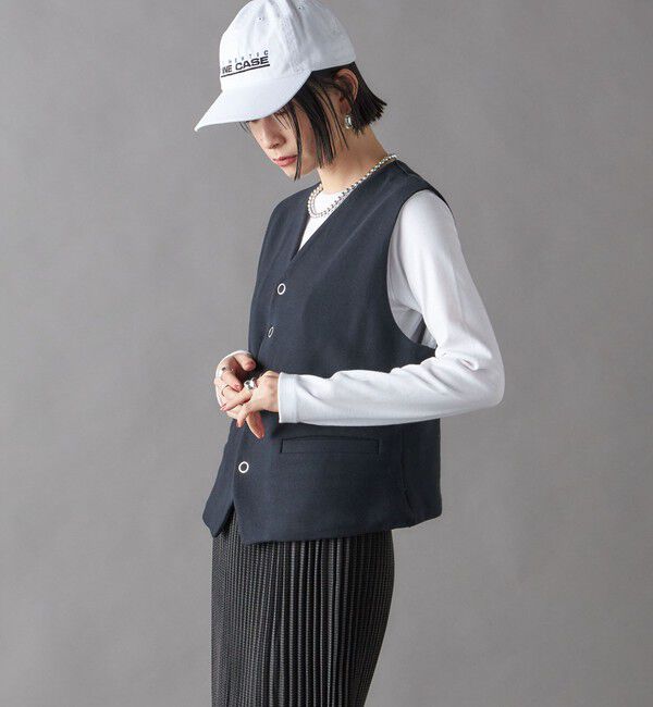 SHIPS for women「SHIPS NINE CASE:ロゴ キャップ」|キャップ・キャスケット|
