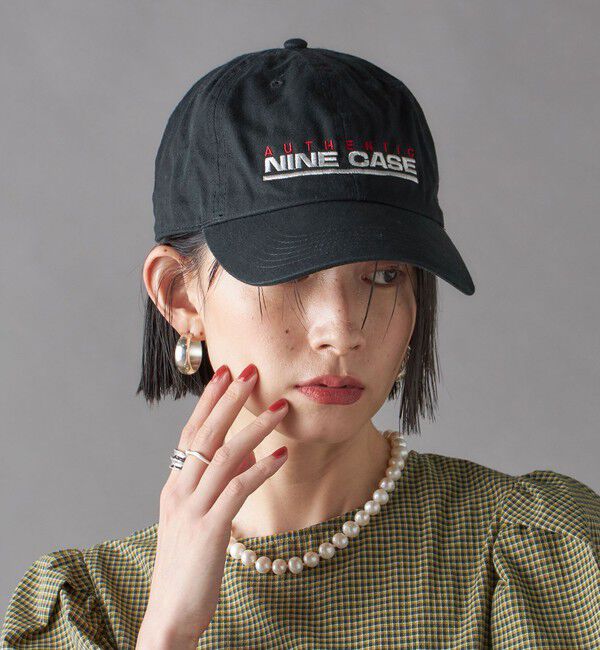 SHIPS for women「SHIPS NINE CASE:ロゴ キャップ」|キャップ・キャスケット|