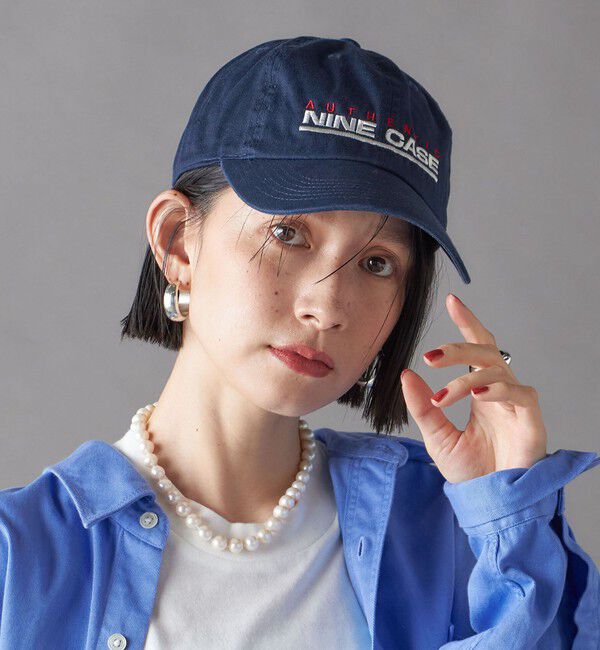 SHIPS for women「SHIPS NINE CASE:ロゴ キャップ」|キャップ・キャスケット|
