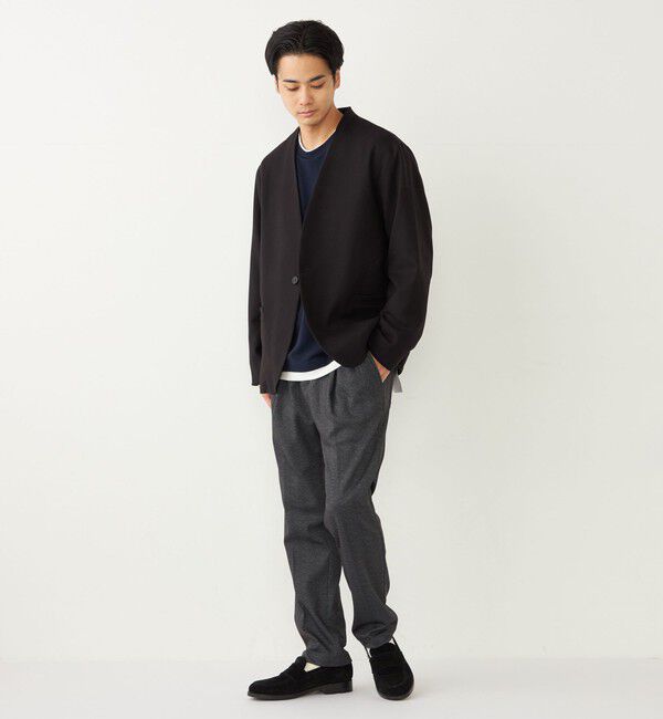 SHIPS Colors 「SHIPS Colors:フクレジャカード フェイクレイヤード トップス」|Tシャツ・カットソー|