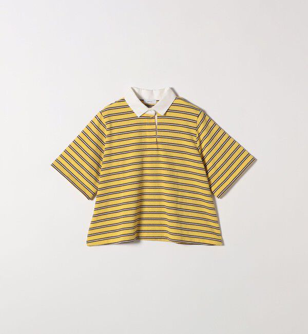 SHIPS any「SHIPS any:〈洗濯機可能〉パイル ボーダー ラガーTEE」|Tシャツ・カットソー|