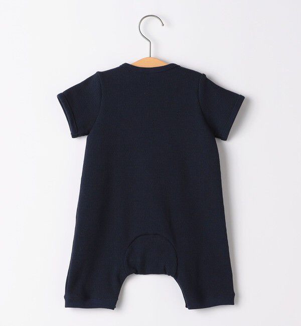 SHIPS KIDS「SHIPS KIDS:70～80cm / ストレッチ サーマル ロンパース」|ロンパース|