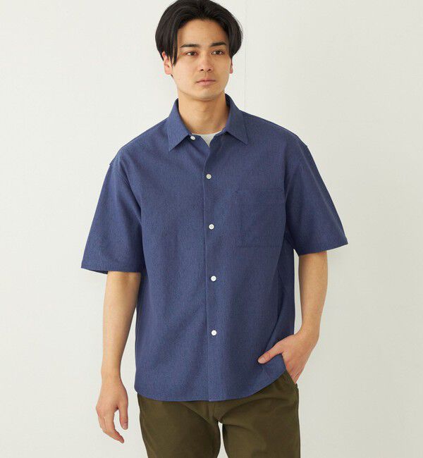 SHIPS Colors 「SHIPS Colors:〈洗濯機可能〉シャリル ジャージー シャツ◇」|シャツ・ブラウス|