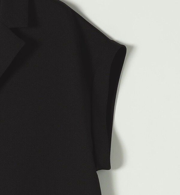 quaranciel「quaranciel: ウーステッド フレンチスリーブ テーラード ジレ ジャケット」|その他|