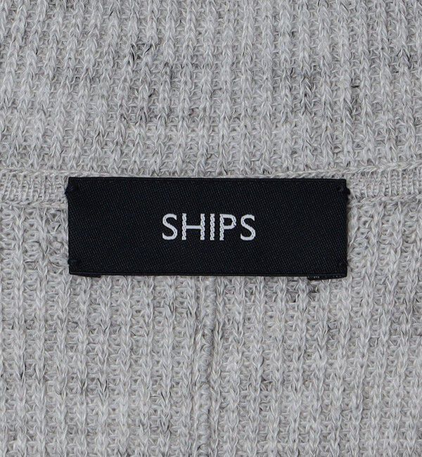 SHIPS「SHIPS: 14ゲージ リネン ニット 2ボタン ジャケット」|その他|