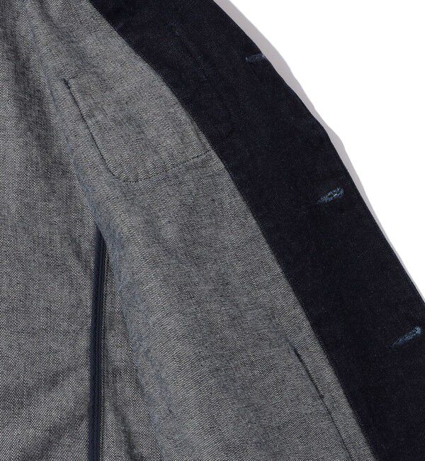 SHIPS「Southwick: Gate Label デニム イージー ブレザー」|テーラードジャケット|