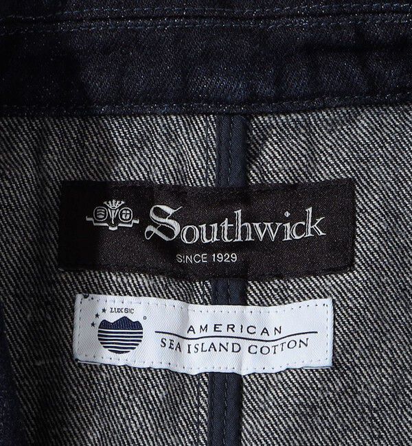 SHIPS「Southwick: Gate Label デニム イージー ブレザー」|テーラードジャケット|