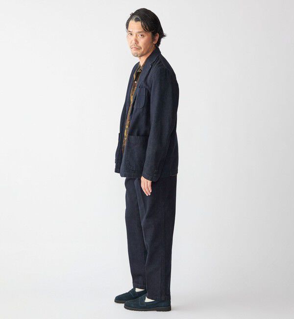 SHIPS「Southwick: Gate Label デニム イージー ブレザー」|テーラードジャケット|
