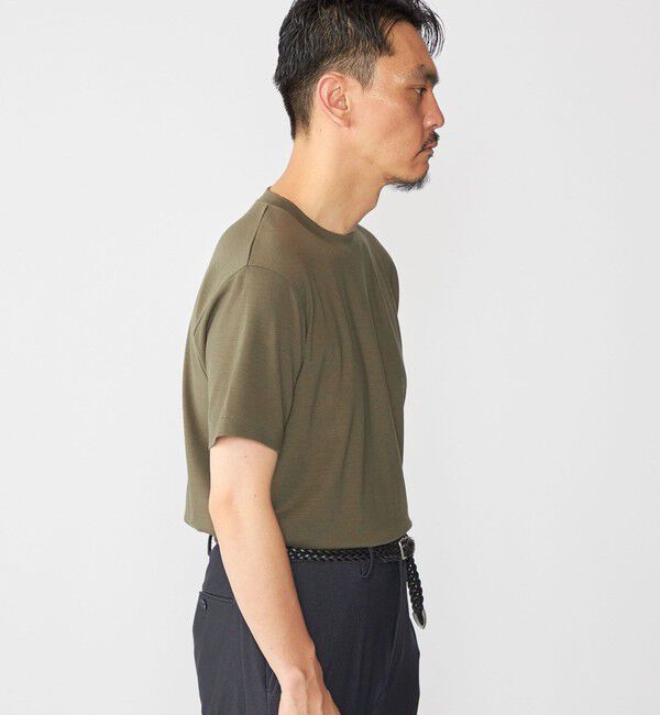 SHIPS「SHIPS: Balancircular(R) ウォッシャブル ショートスリーブ Tシャツ」|Tシャツ・カットソー|