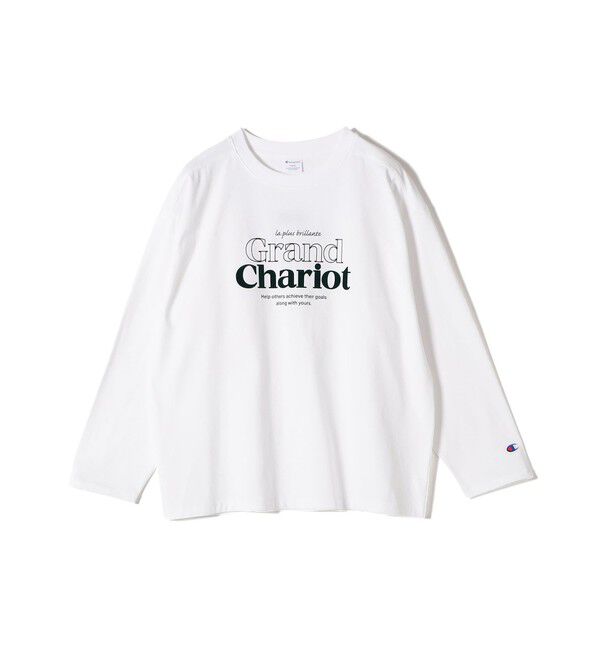 SHIPS for women「【SHIPS別注】Champion: プリント ロングスリーブ TEE」|Tシャツ・カットソー|