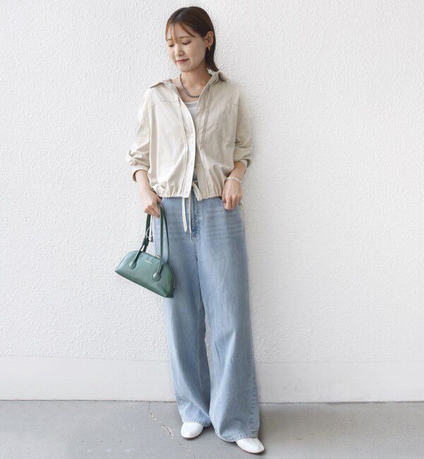 SHIPS for women「〈手洗い可能〉ポリエステル スエード 裾 ドロスト シャツ 羽織」|シャツ・ブラウス|