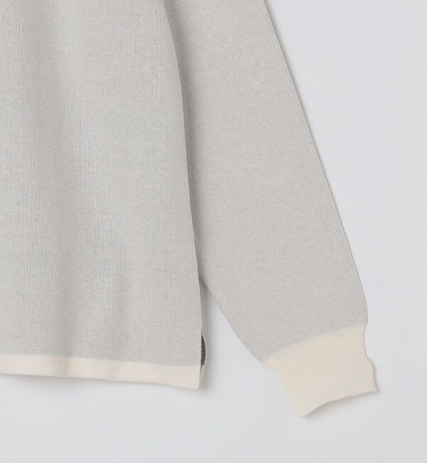 SHIPS Colors 「SHIPS Colors:〈洗濯機可能〉クリーミー ロゴ クルーネック ニット」|ニット・セーター|