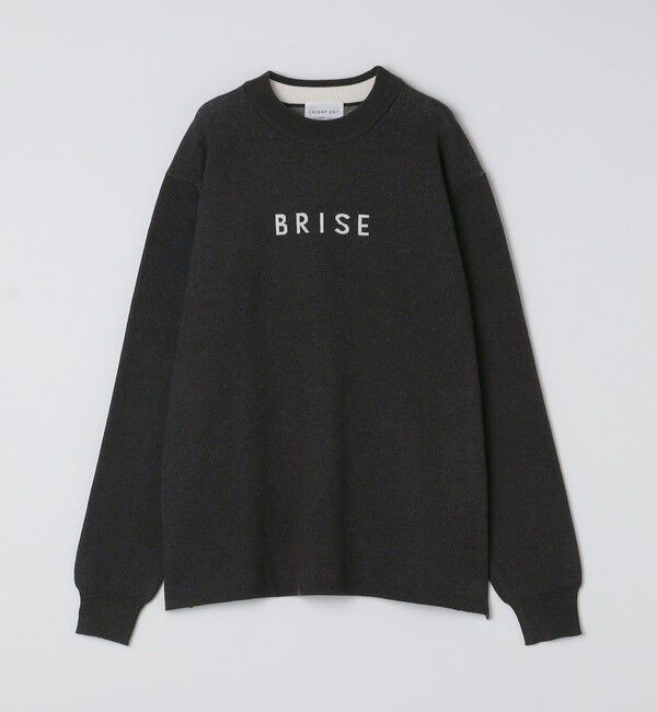 SHIPS Colors 「SHIPS Colors:〈洗濯機可能〉クリーミー ロゴ クルーネック ニット」|ニット・セーター|