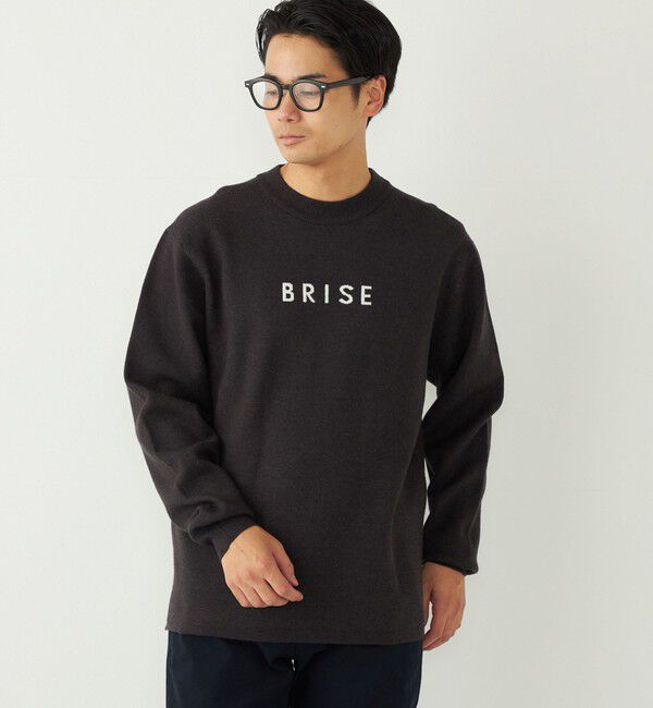 SHIPS Colors 「SHIPS Colors:〈洗濯機可能〉クリーミー ロゴ クルーネック ニット」|ニット・セーター|