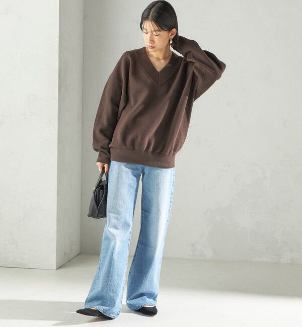 SHIPS for women「【SHIPS別注】J.J MERCER:〈洗濯機可能〉Vネック ニット」|ニット・セーター|
