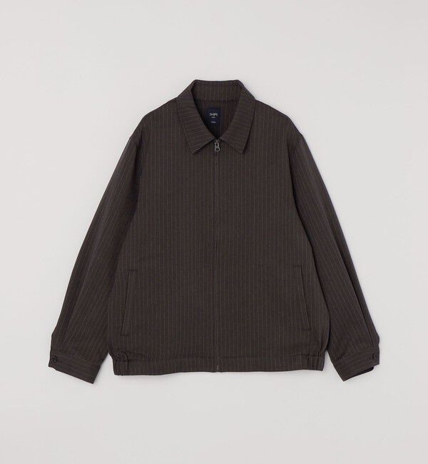 SHIPS Colors 「SHIPS Colors:ECOARCH(R) ジップ ブルゾン」|ブルゾン・スタジャン|