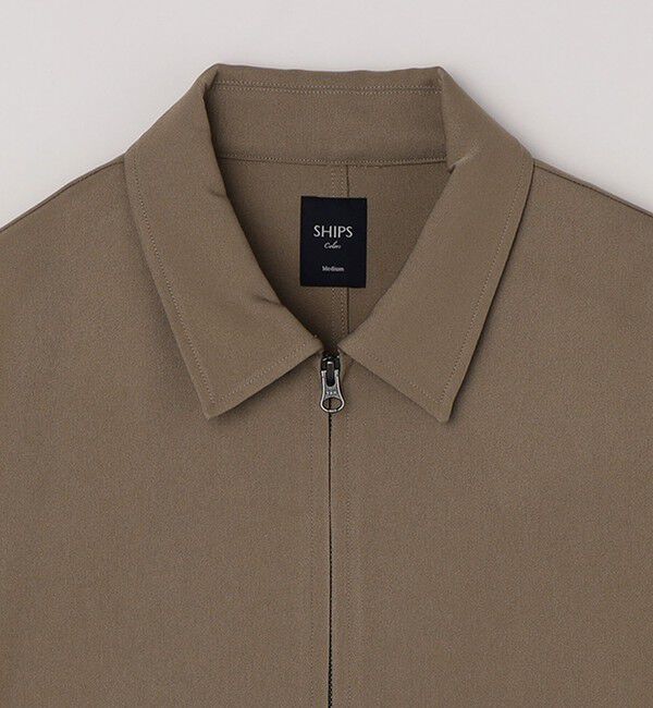 SHIPS Colors 「SHIPS Colors:ECOARCH(R) ジップ ブルゾン」|ブルゾン・スタジャン|