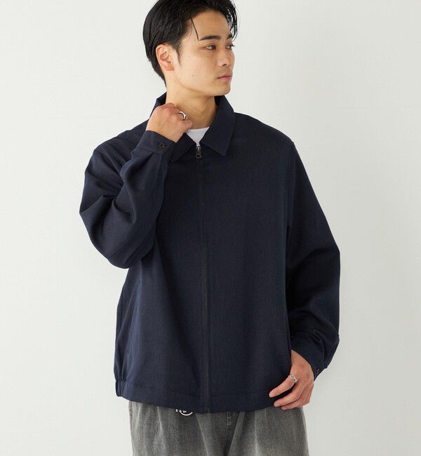 SHIPS Colors 「SHIPS Colors:ECOARCH(R) ジップ ブルゾン」|ブルゾン・スタジャン|