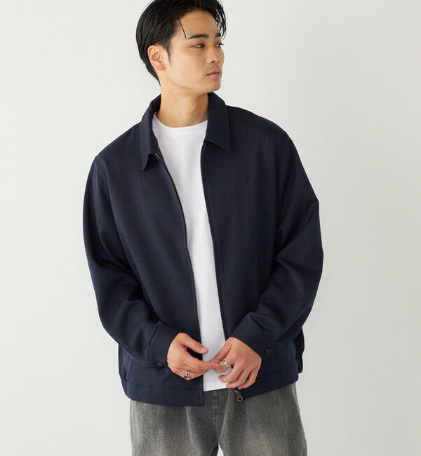 SHIPS Colors 「SHIPS Colors:ECOARCH(R) ジップ ブルゾン」|ブルゾン・スタジャン|