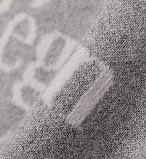 SHIPS Colors 「SHIPS Colors:〈手洗い可能〉モール ジャカード ロゴ ニット」|ニット・セーター|