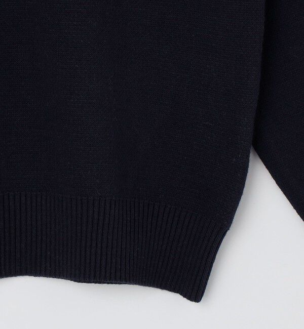 SHIPS Colors 「SHIPS Colors:〈手洗い可能〉モール ジャカード ロゴ ニット」|ニット・セーター|