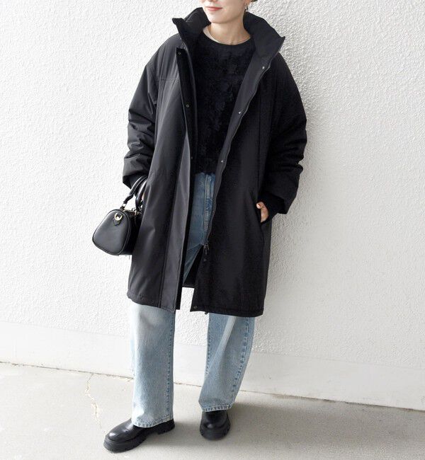SHIPS any「SHIPS any:〈多機能〉中綿 2WAY スタンドカラー モンスター コート」|その他|
