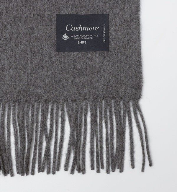 SHIPS「SHIPS: カシミヤ ソリッド マフラー」|マフラー|