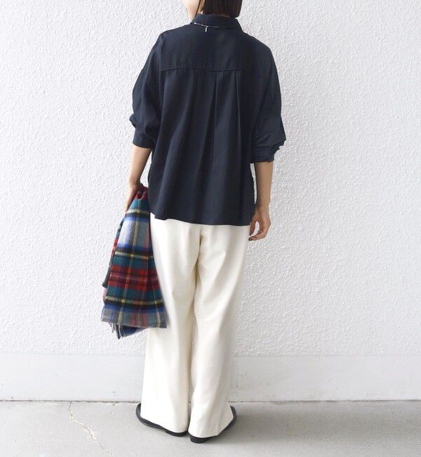 SHIPS for women「〈手洗い可能〉両面起毛 ポケット デザイン ドロスト パンツ」|その他|