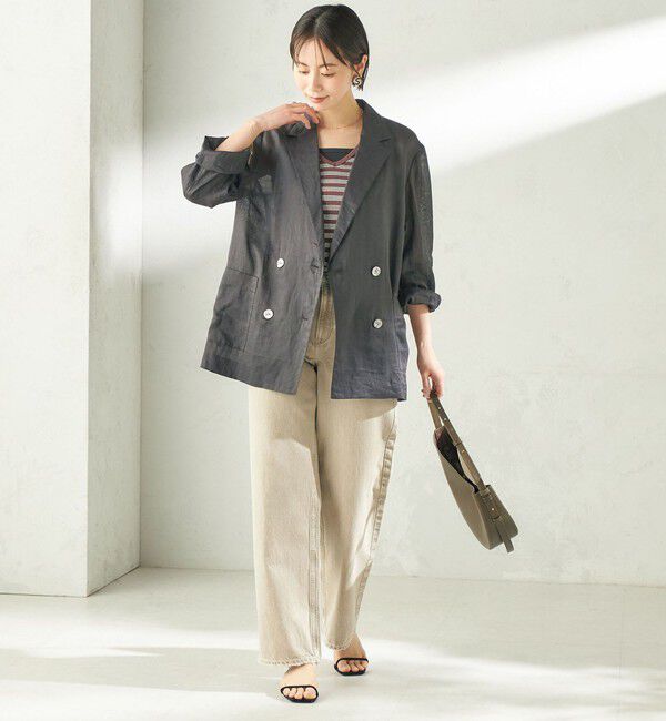 SHIPS for women「upper hights:THE NIECE MID-RIS」|デニム|