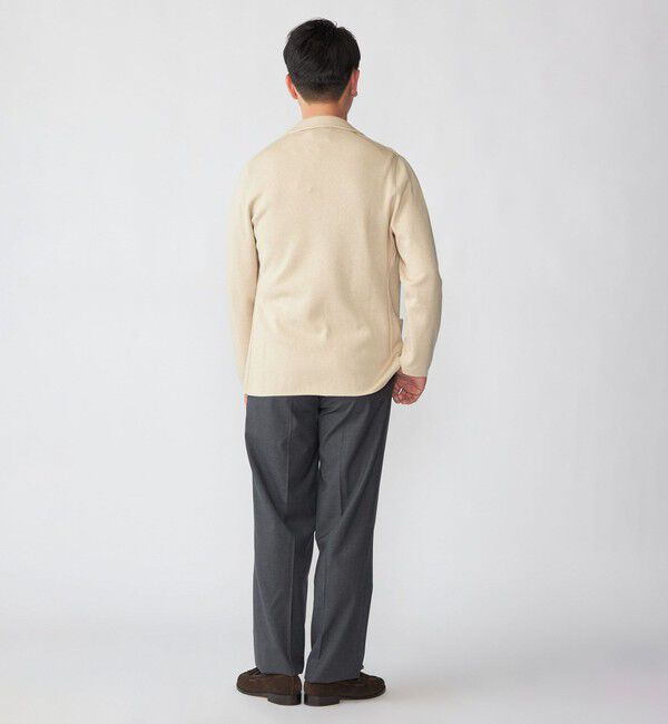 SHIPS「【SHIPS別注】FLY3: コットン ニット ジャケット」|テーラードジャケット|