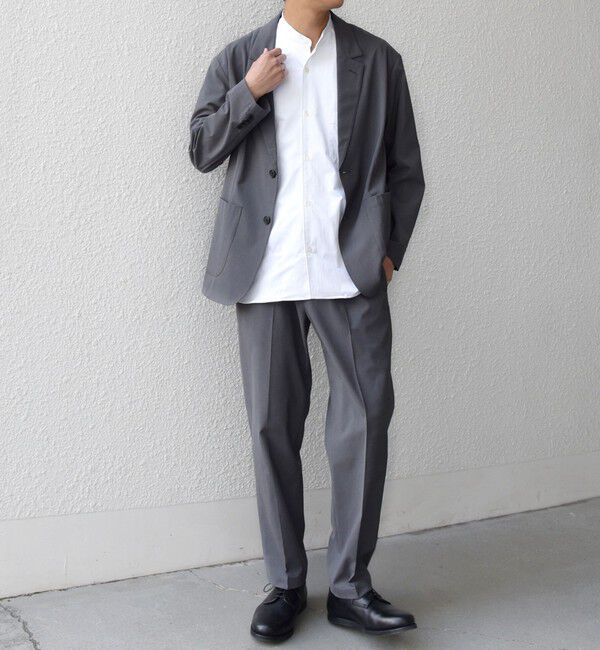 SHIPS any「SHIPS any:〈吸水速乾〉Rapidry ポケット テーラード ジャケット(セットアップ対応) 26SS◇」|テーラードジャケット|