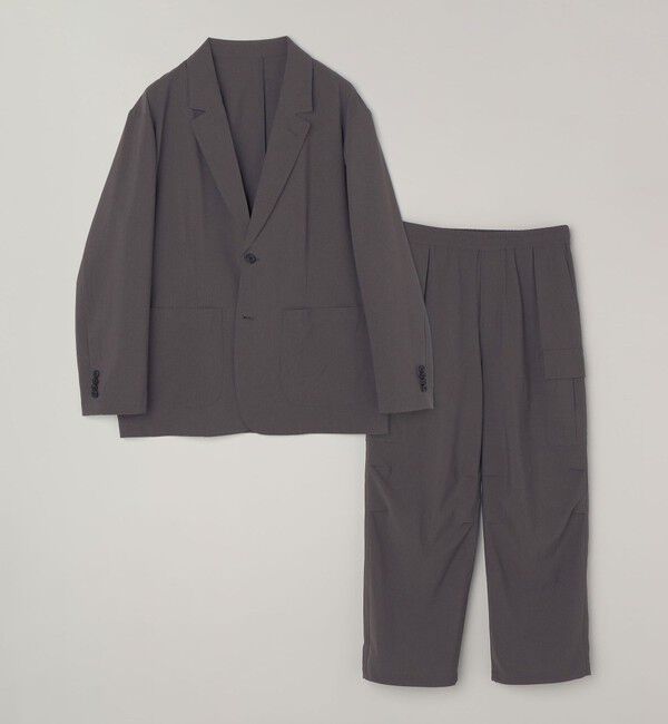 SHIPS any「SHIPS any:〈吸水速乾〉Rapidry ポケット テーラード ジャケット(セットアップ対応) 26SS◇」|テーラードジャケット|