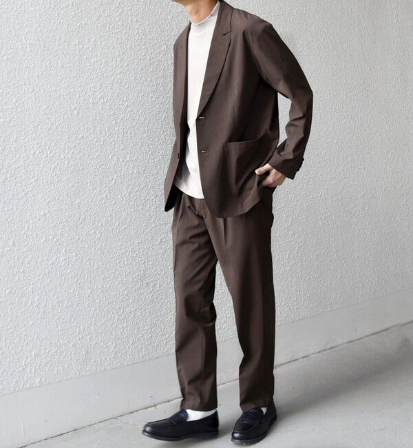 SHIPS any「SHIPS any:〈吸水速乾〉Rapidry ポケット テーラード ジャケット(セットアップ対応) 26SS◇」|テーラードジャケット|