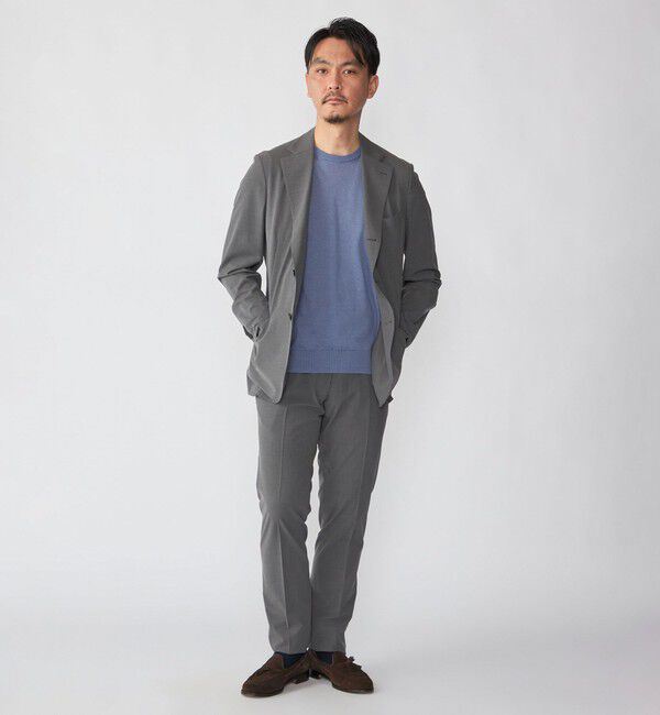 SHIPS「SHIPS:〈FUNCTION〉ライト アンストラクチャード スラックス(セットアップ対応)」|スラックス|