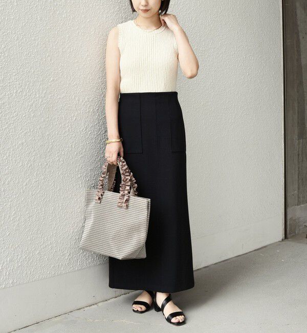 SHIPS Colors 「SHIPS Colors:〈手洗い可能〉スラブ ニット タンクトップ◇」|タンクトップ|