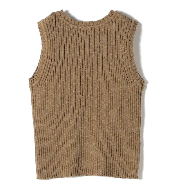 SHIPS Colors 「SHIPS Colors:〈手洗い可能〉スラブ ニット タンクトップ◇」|タンクトップ|