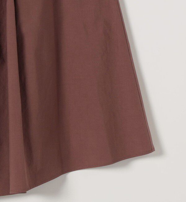 SHIPS any「SHIPS any:〈洗濯機可能〉コットンミックス タイプライター フレア タック スカート」|スカート|