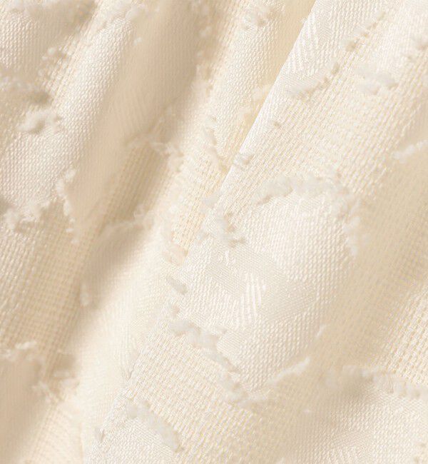 SHIPS any「《予約》SHIPS any:〈手洗い可能〉カット ジャカード ウエスト ギャザー ワンピース」|ワンピース|