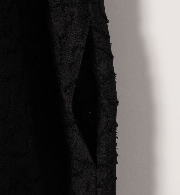 SHIPS any「《予約》SHIPS any:〈手洗い可能〉カット ジャカード ウエスト ギャザー ワンピース」|ワンピース|