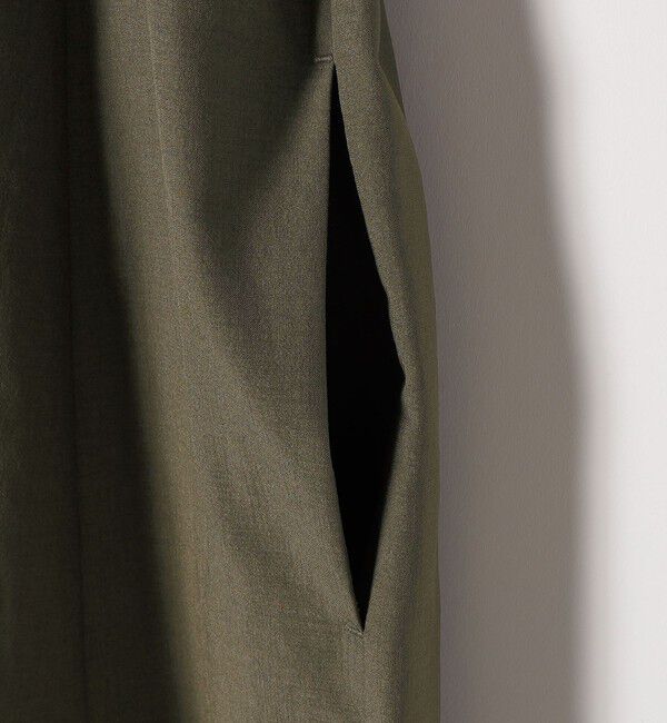 SHIPS any「《予約》SHIPS any:〈洗濯機可能〉ラッフル フリル ギャザー ロング ワンピース」|ワンピース|